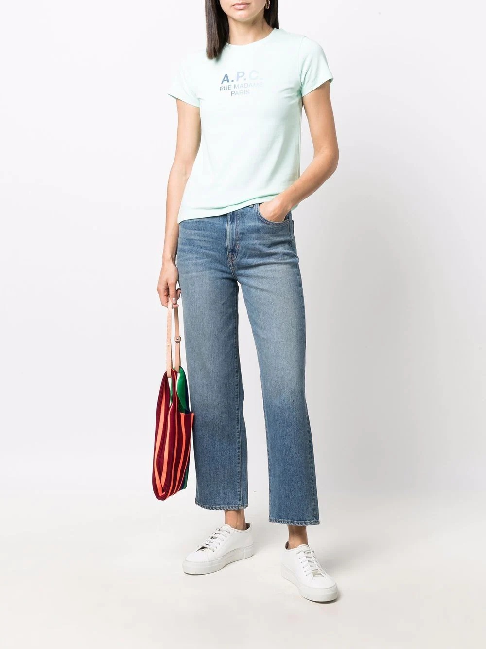 logo-print cotton T-shirt - 2