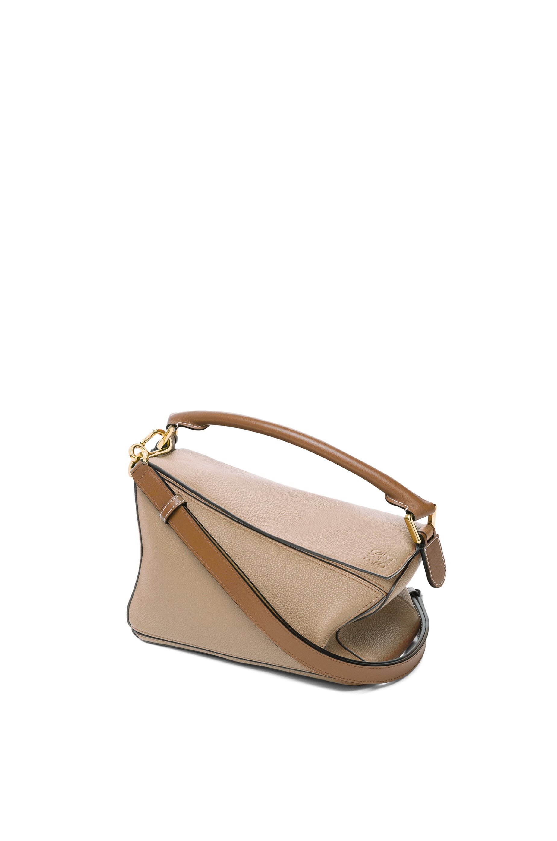 Small Puzzle bag in soft grained calfskin - 12