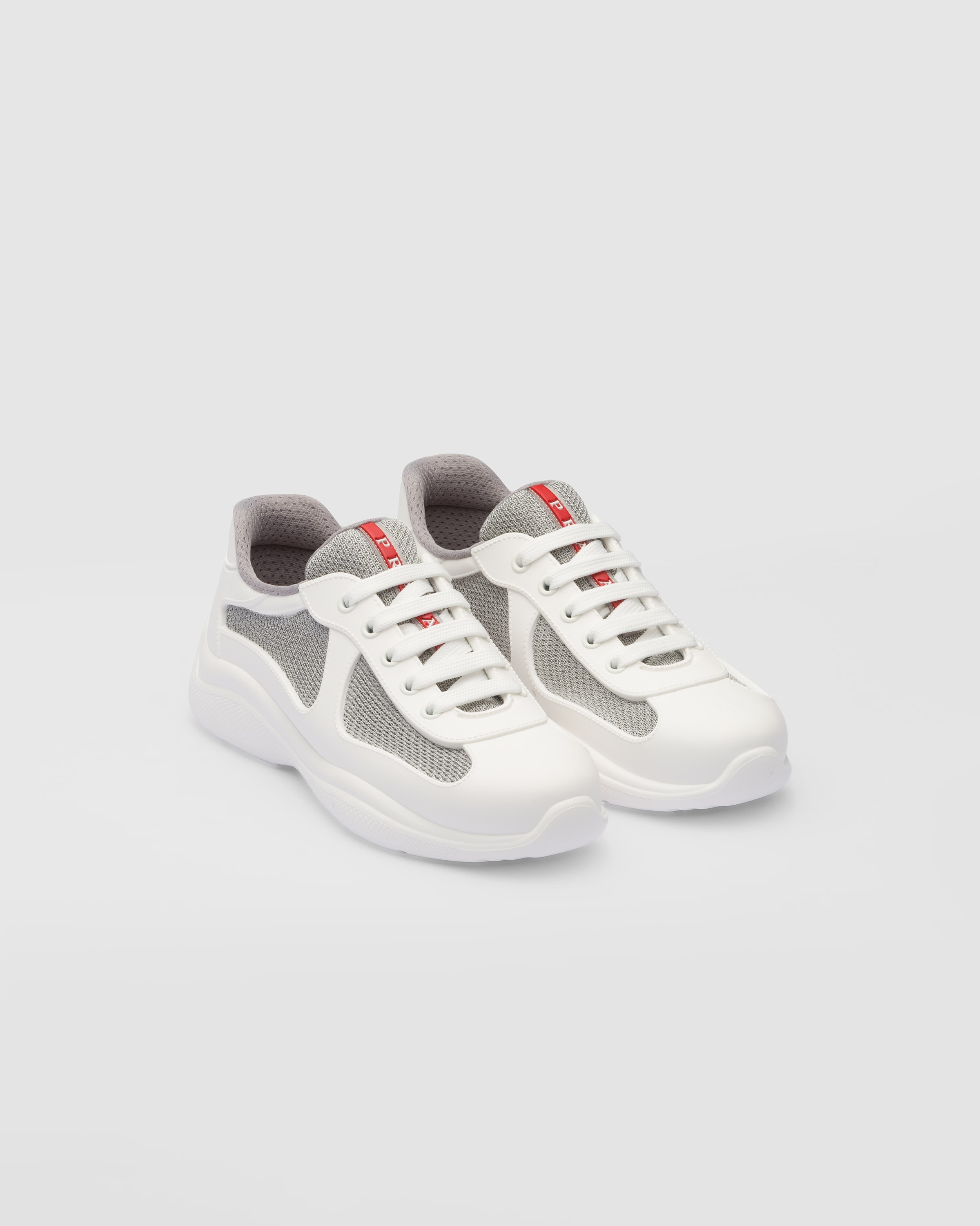 Prada America's Cup Soft rubber and bike fabric sneakers - 1