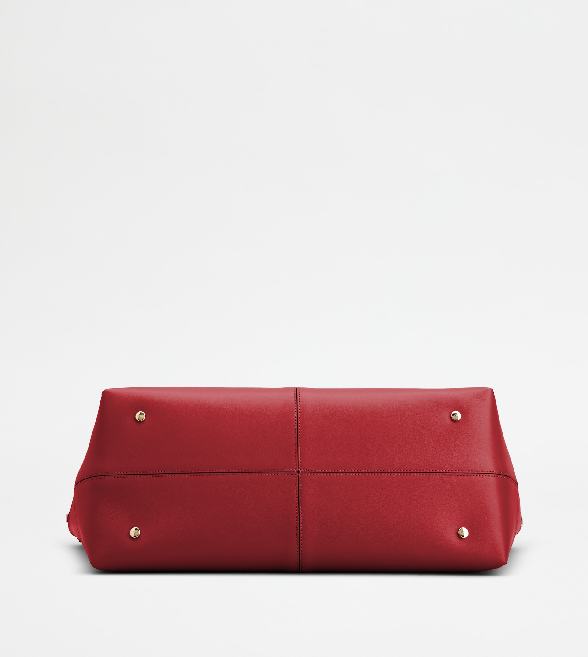 TOD'S DI BAG FOLIO IN LEATHER MEDIUM - RED - 4