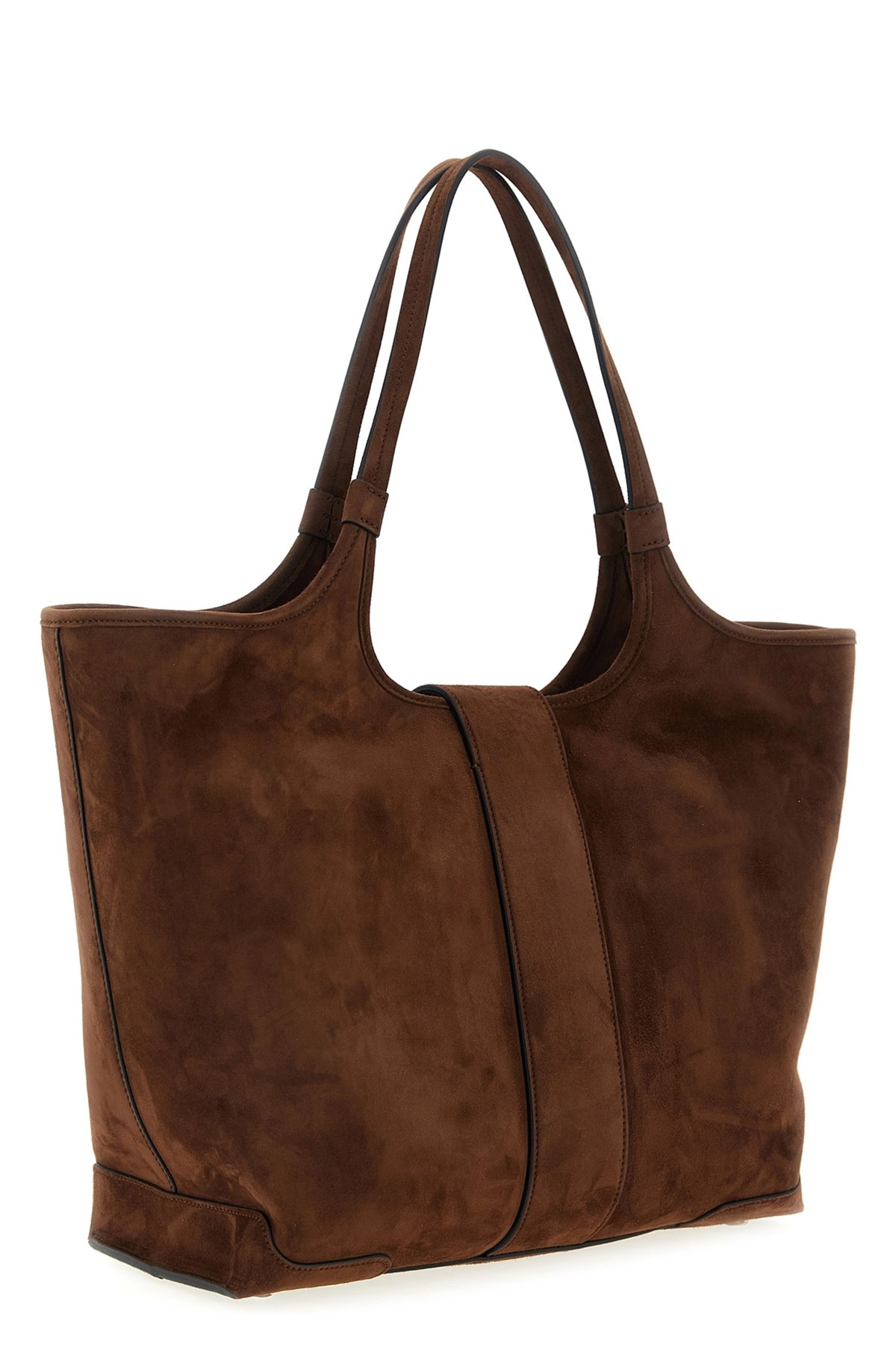 Medium 'Viv' Choc' shopping bag - 3