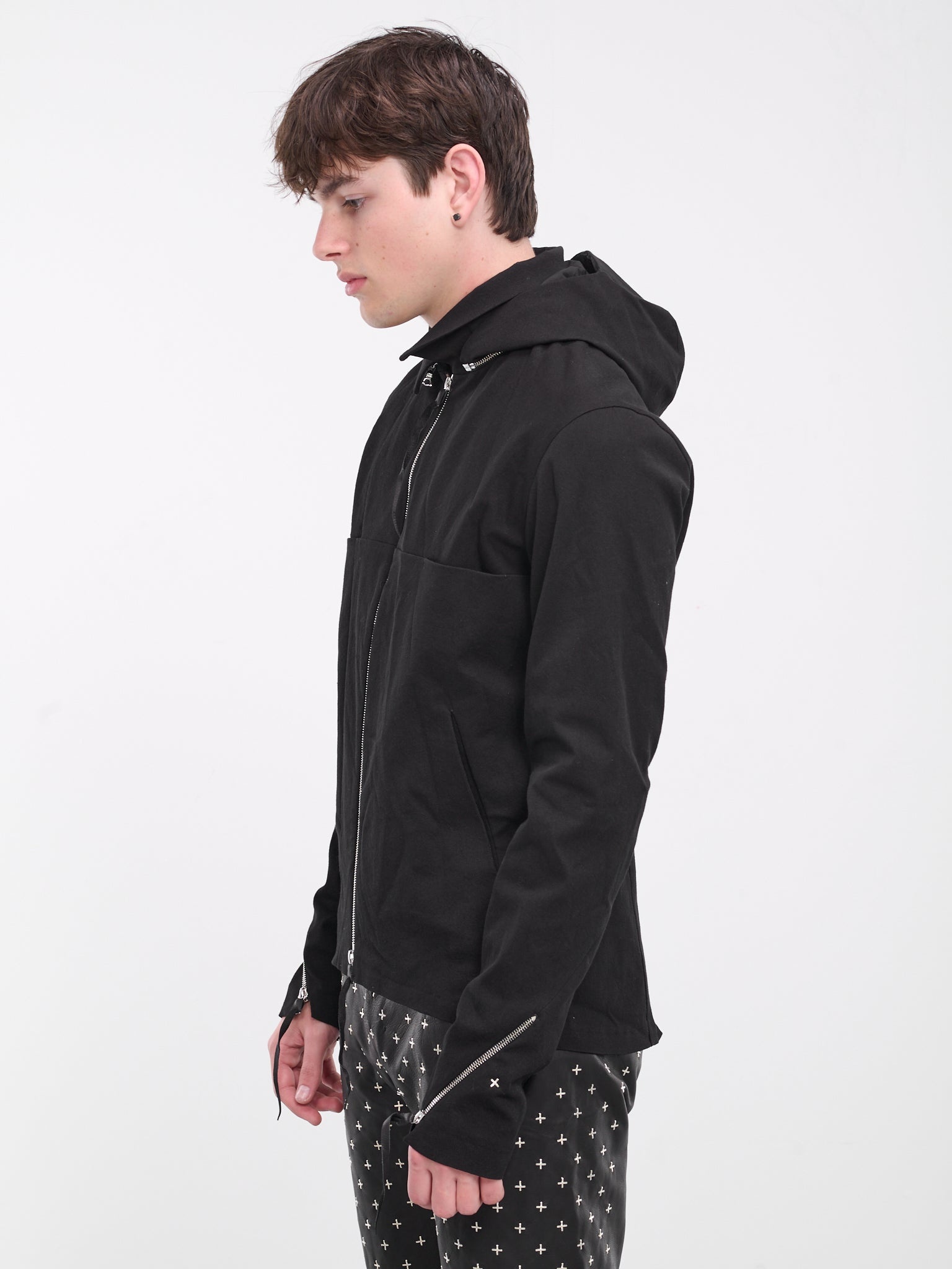 Detachable Hood 4-Pocket Jacket - 2