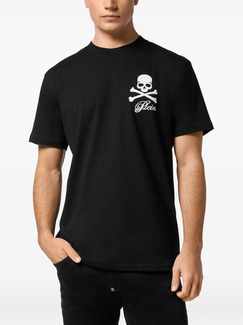 Philipp Plein Skull Bones-print T-shirt 3