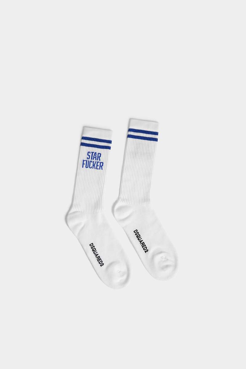 SLOGAN MID-CREW SOCKS - 1
