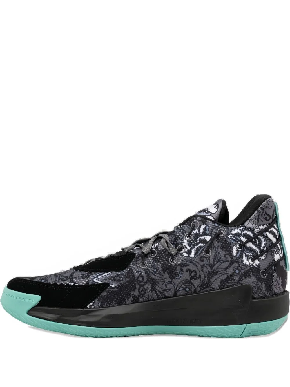 Dame 7 GCA "Core Black/Grey Four/Acid Mint" sneakers - 1
