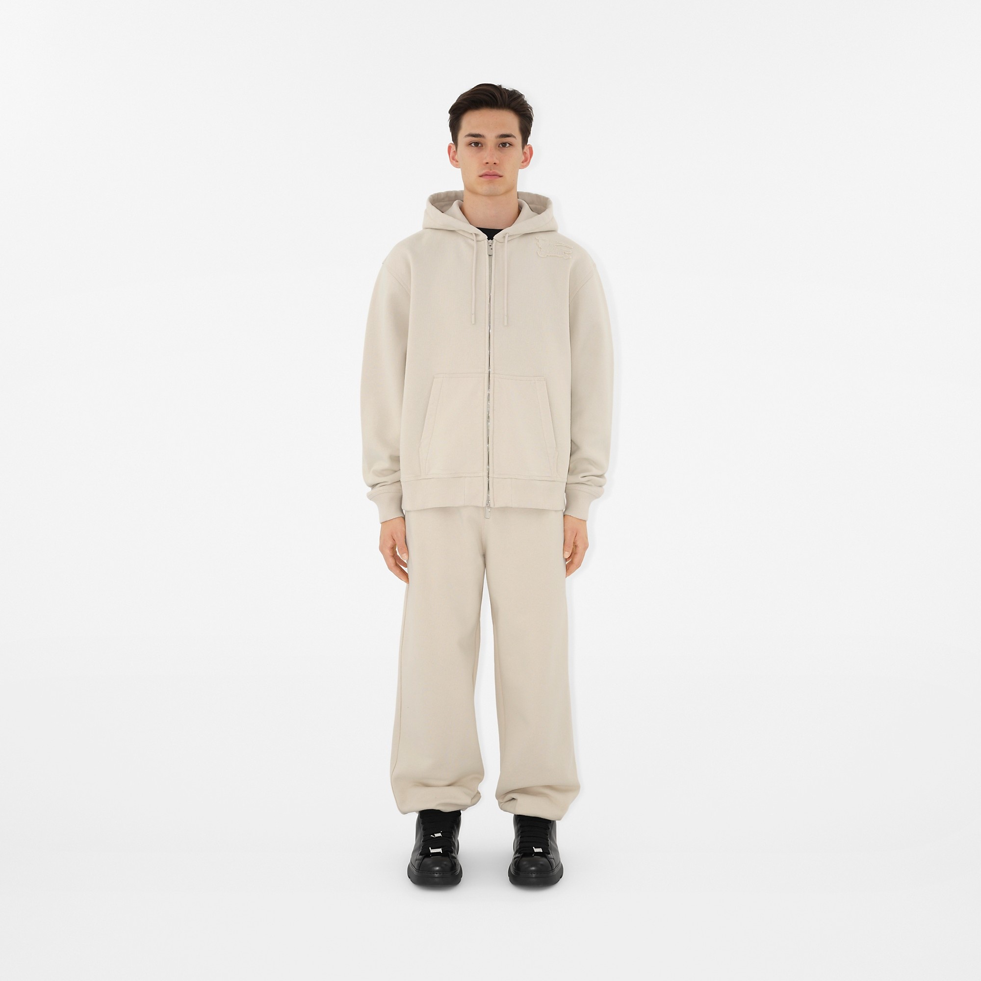 Cotton Zip Hoodie - 2