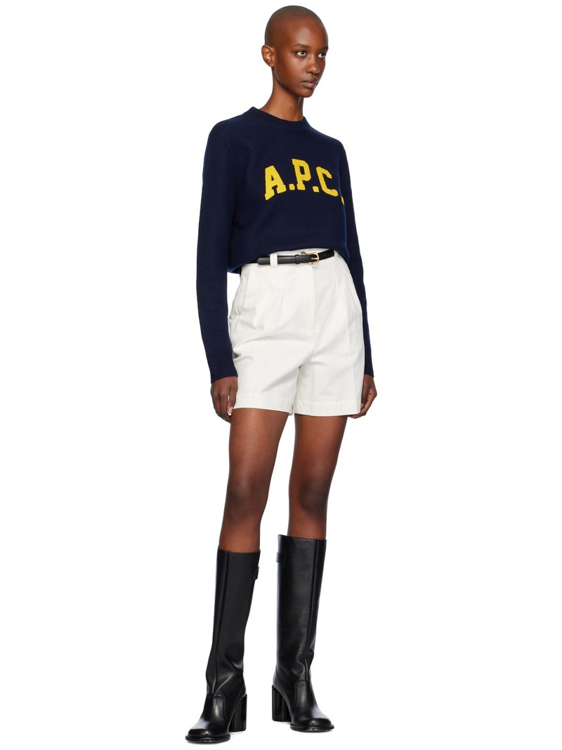A.P.C. Navy Joshua Sweater outlook