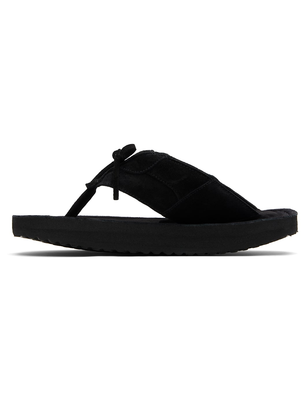 SSENSE Exclusive Black Platform Flip-Flops - 3