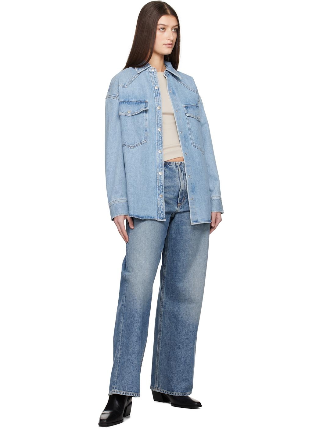 Blue Lex Jeans - 4
