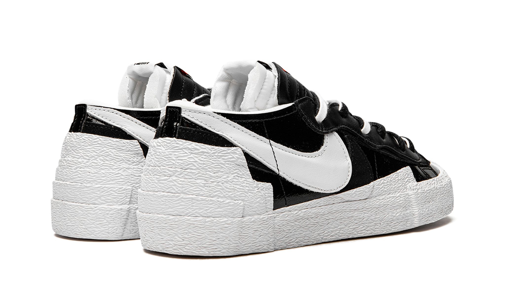 Blazer Low "Sacai - Black Patent Leather" - 3