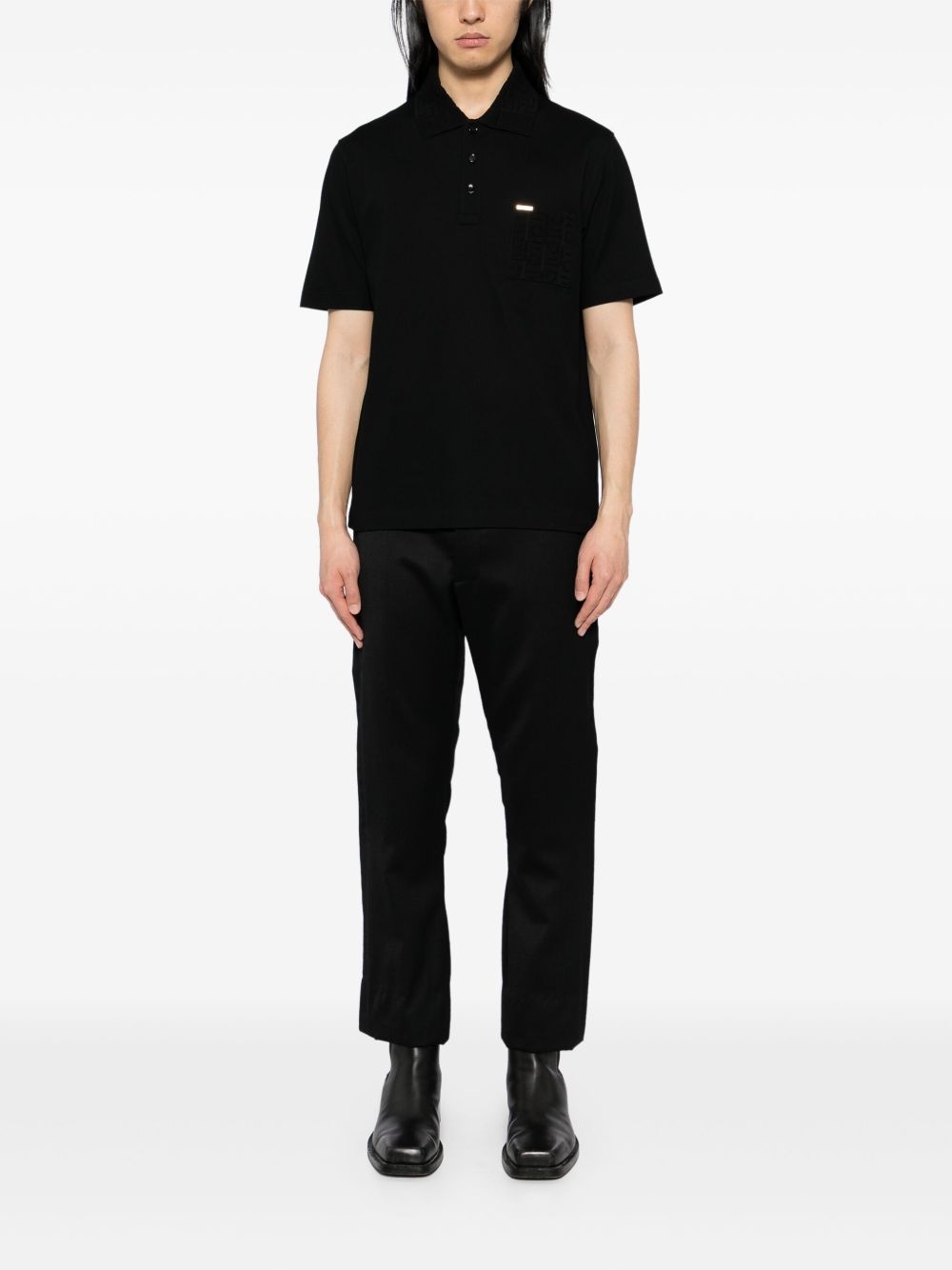 cotton polo shirt - 2