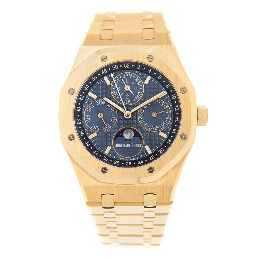 Audemars Piguet Royal Oak Prepetual Calendar Automatic Men's 18 Carat Yellow Gold Watch 26574BA.OO.1 - 2