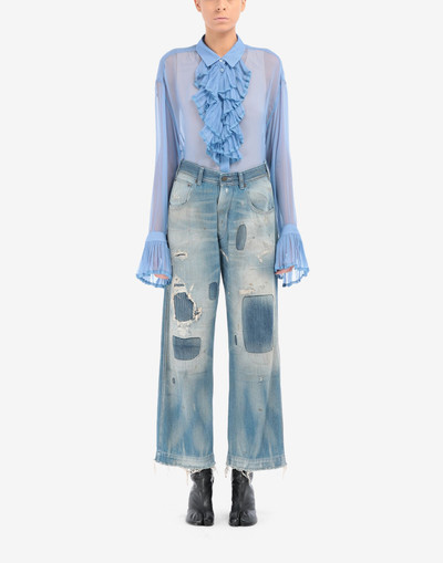 Maison Margiela Destroyed boyfriend jeans outlook