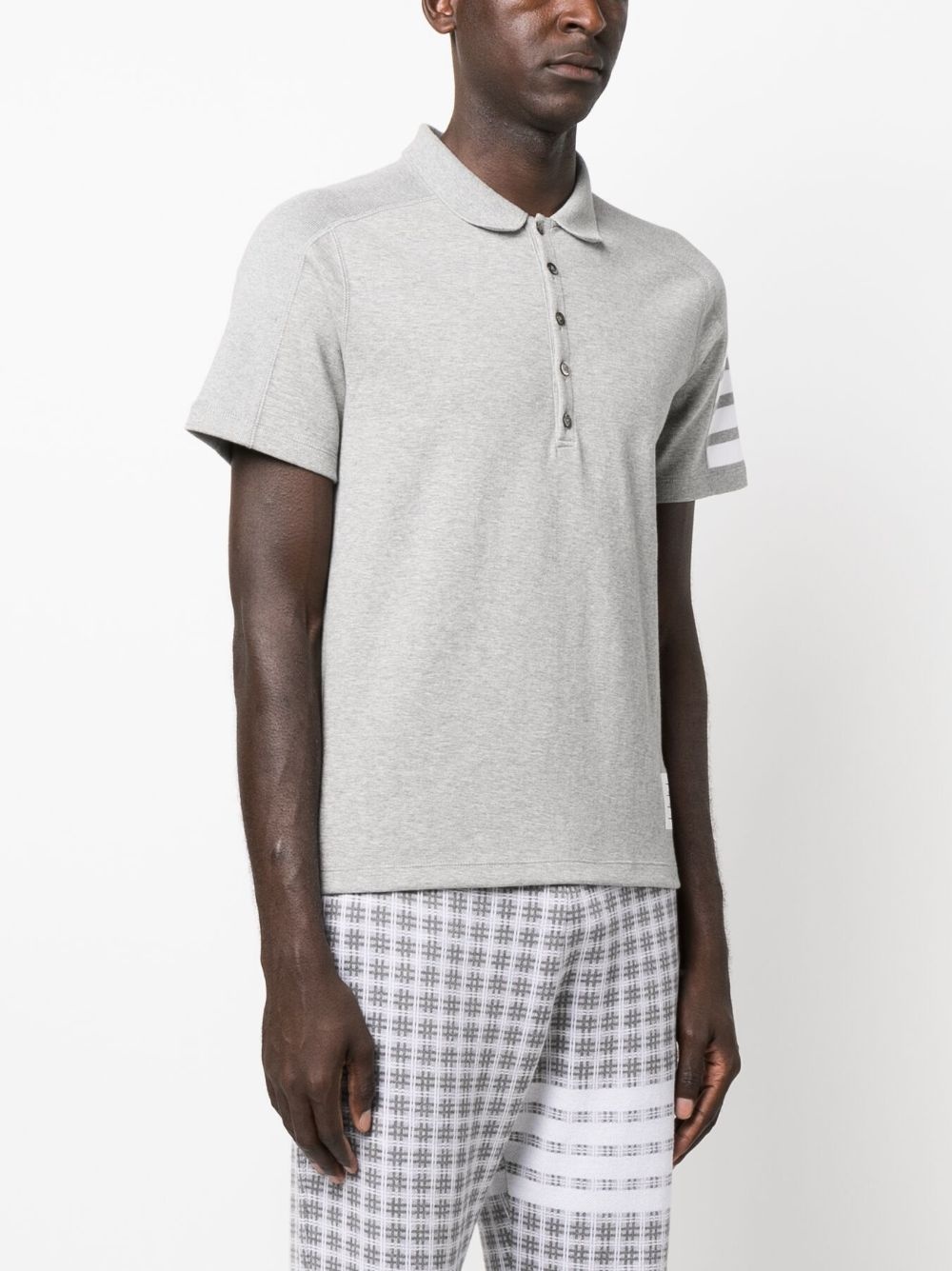 4-Bar stripe polo shirt - 3