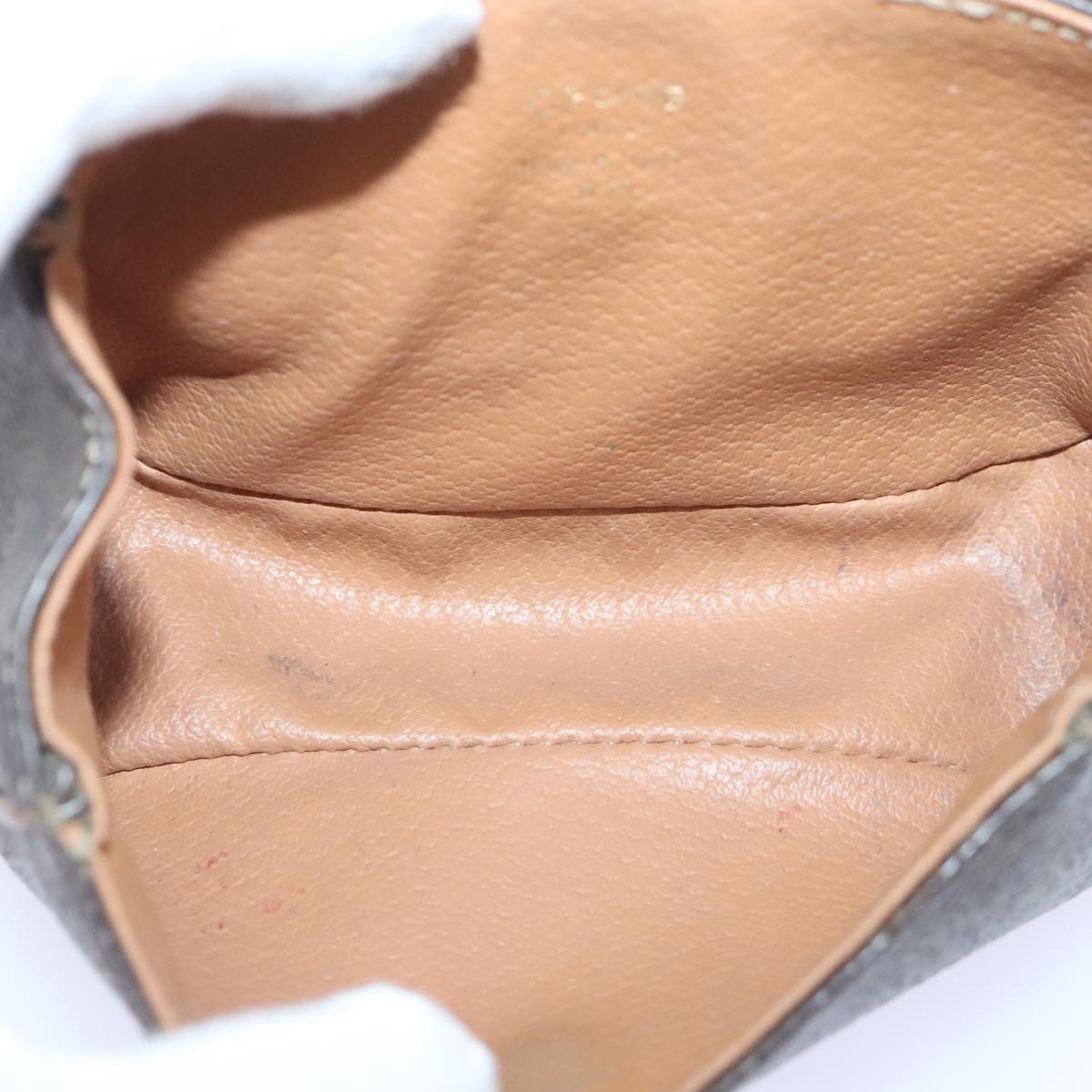 CELINE Macadam Canvas Waist Bag Pvc Leather Brown Gold - 10