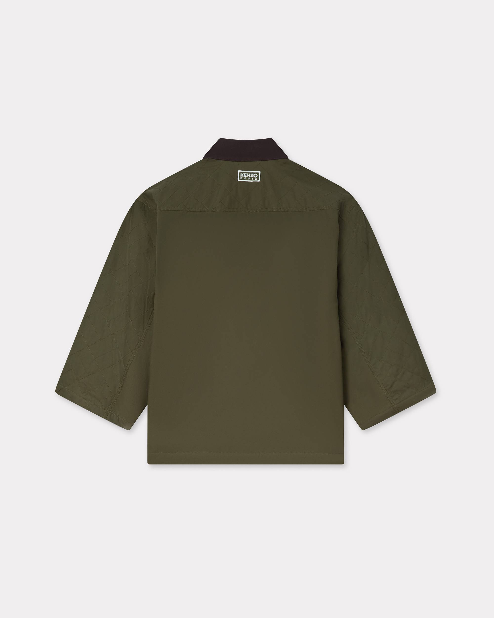 'KENZO Weave' kimono coat in cotton - 2
