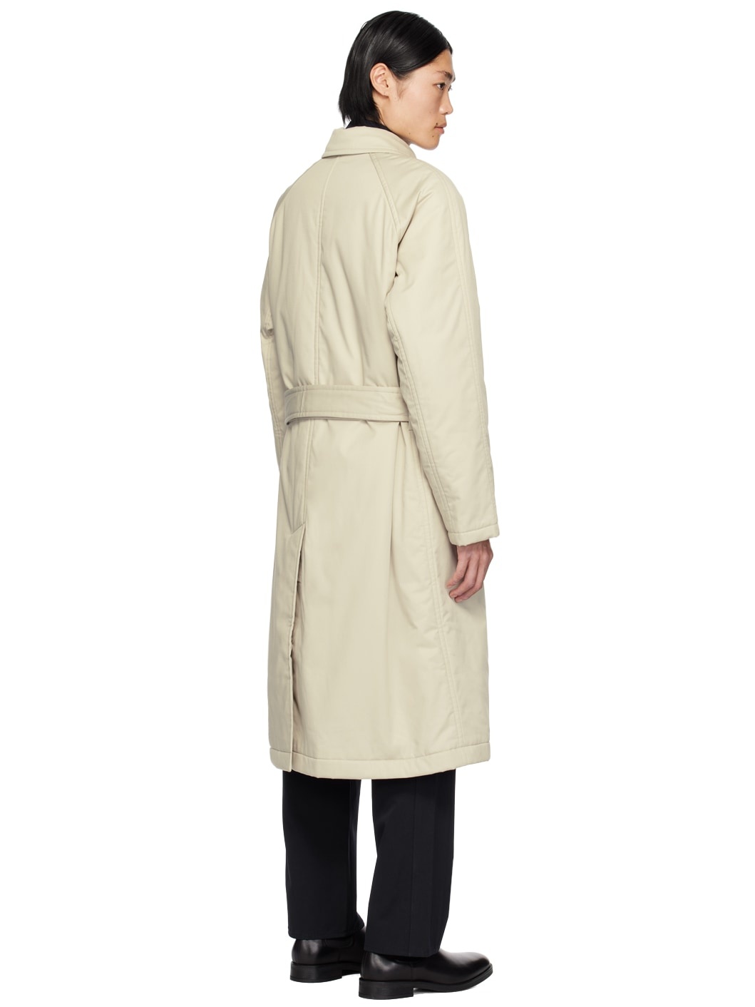 Beige Commission Edition Coat - 3