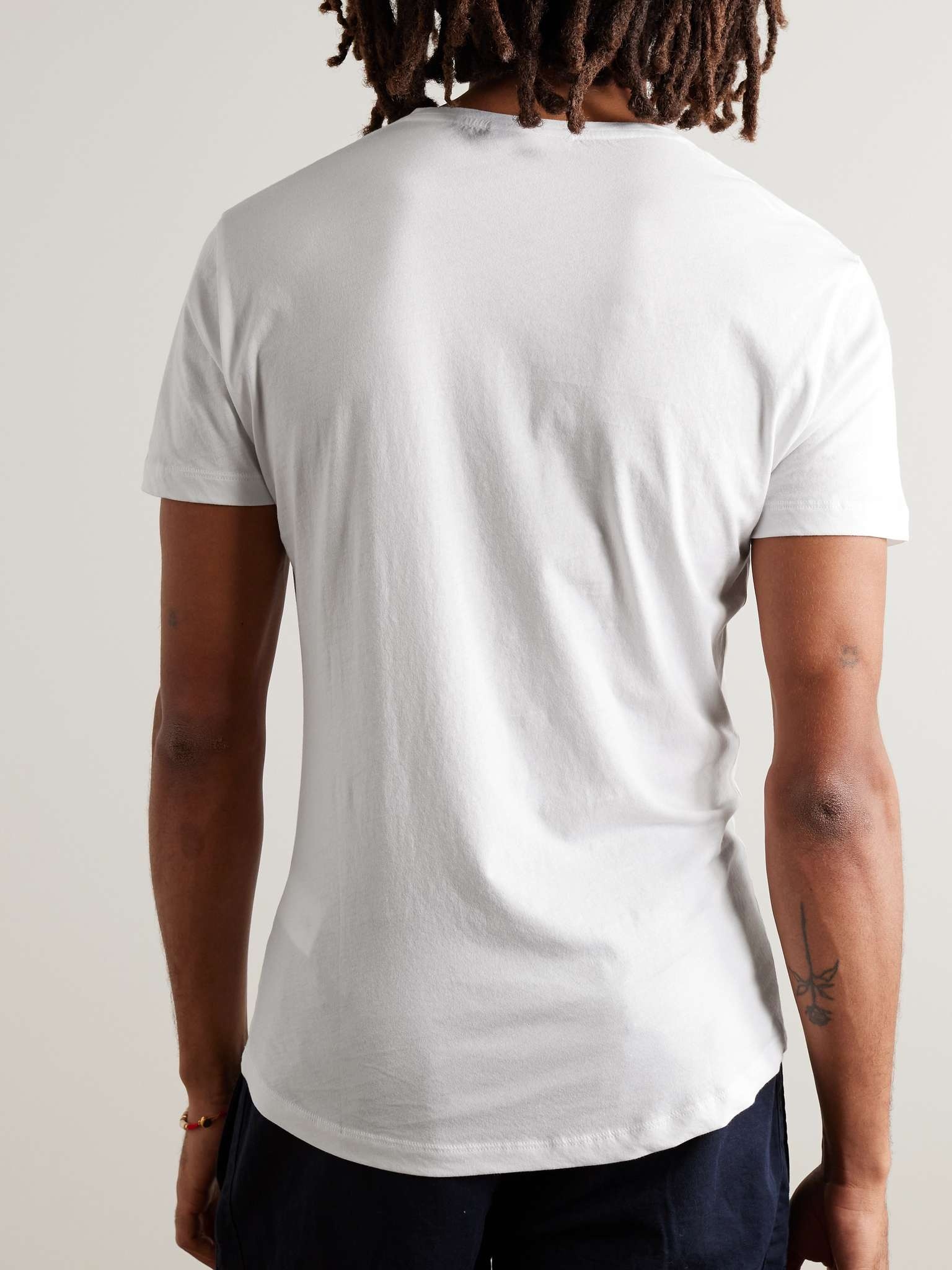 OB-T Slim-Fit Cotton-Jersey T-Shirt - 5