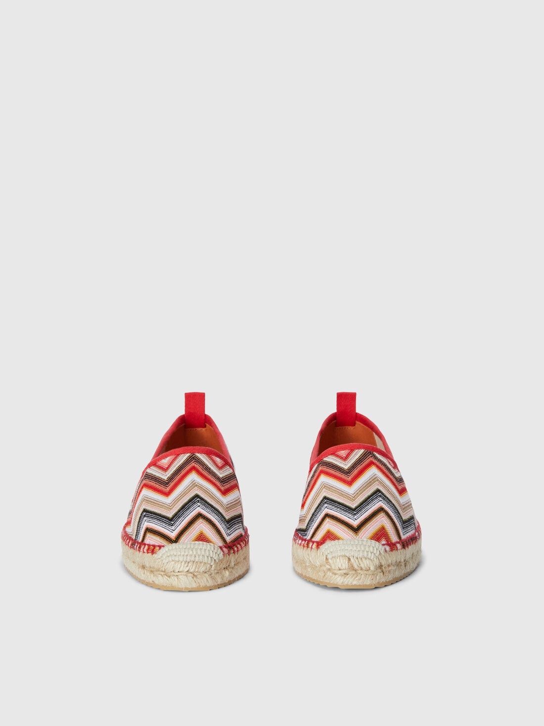 Slip-on espadrilles with zigzag pattern - 3