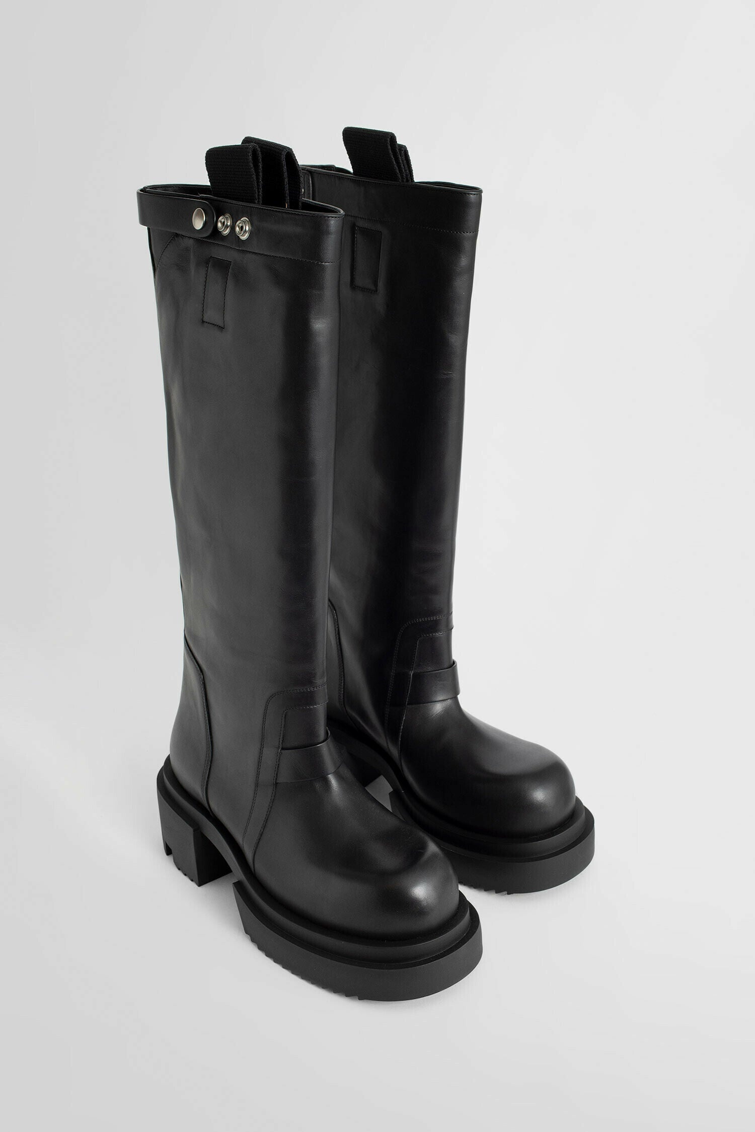 RICK OWENS WOMAN BLACK BOOTS - 7