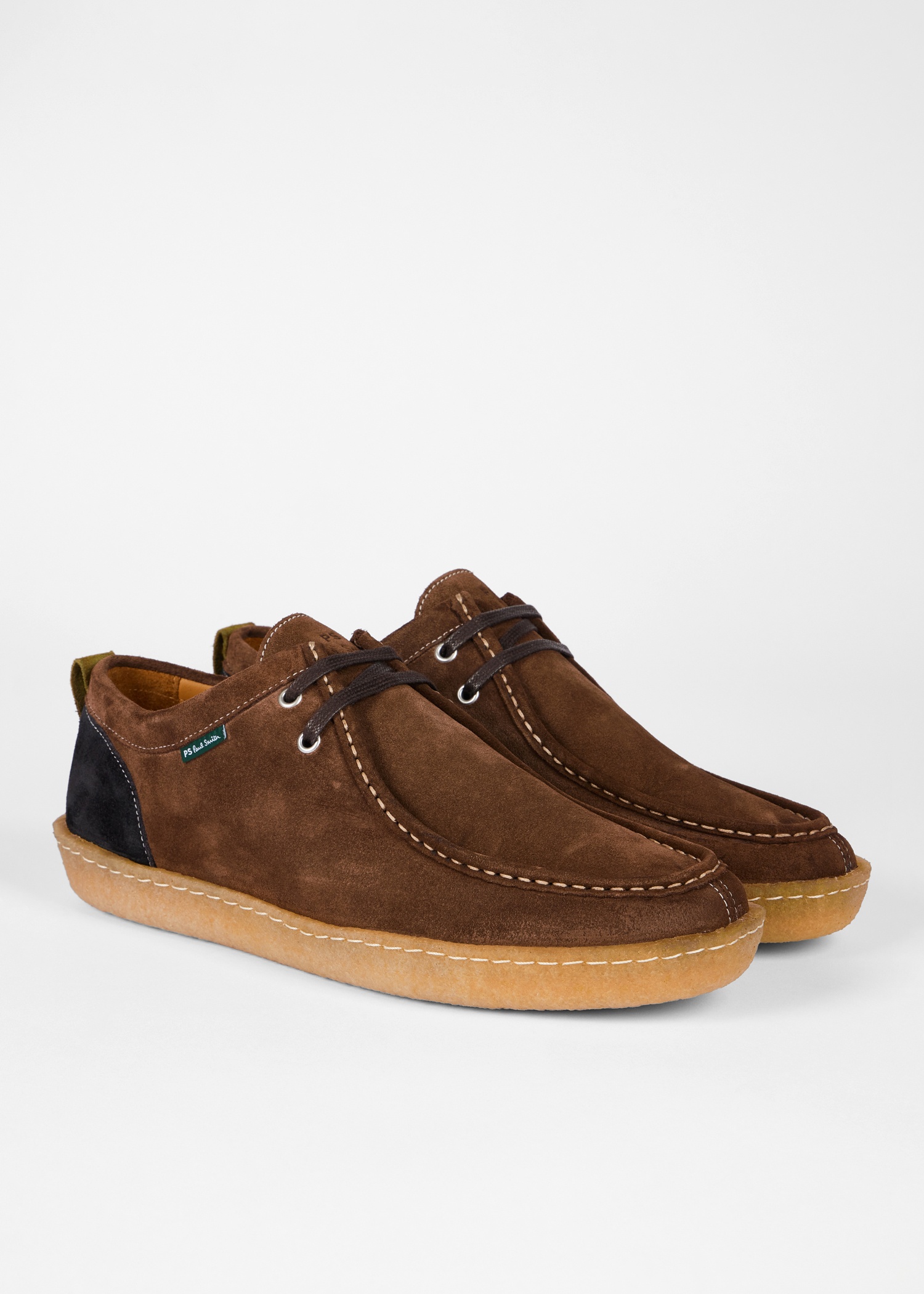Dark Brown Suede 'Buster' Shoes - 2