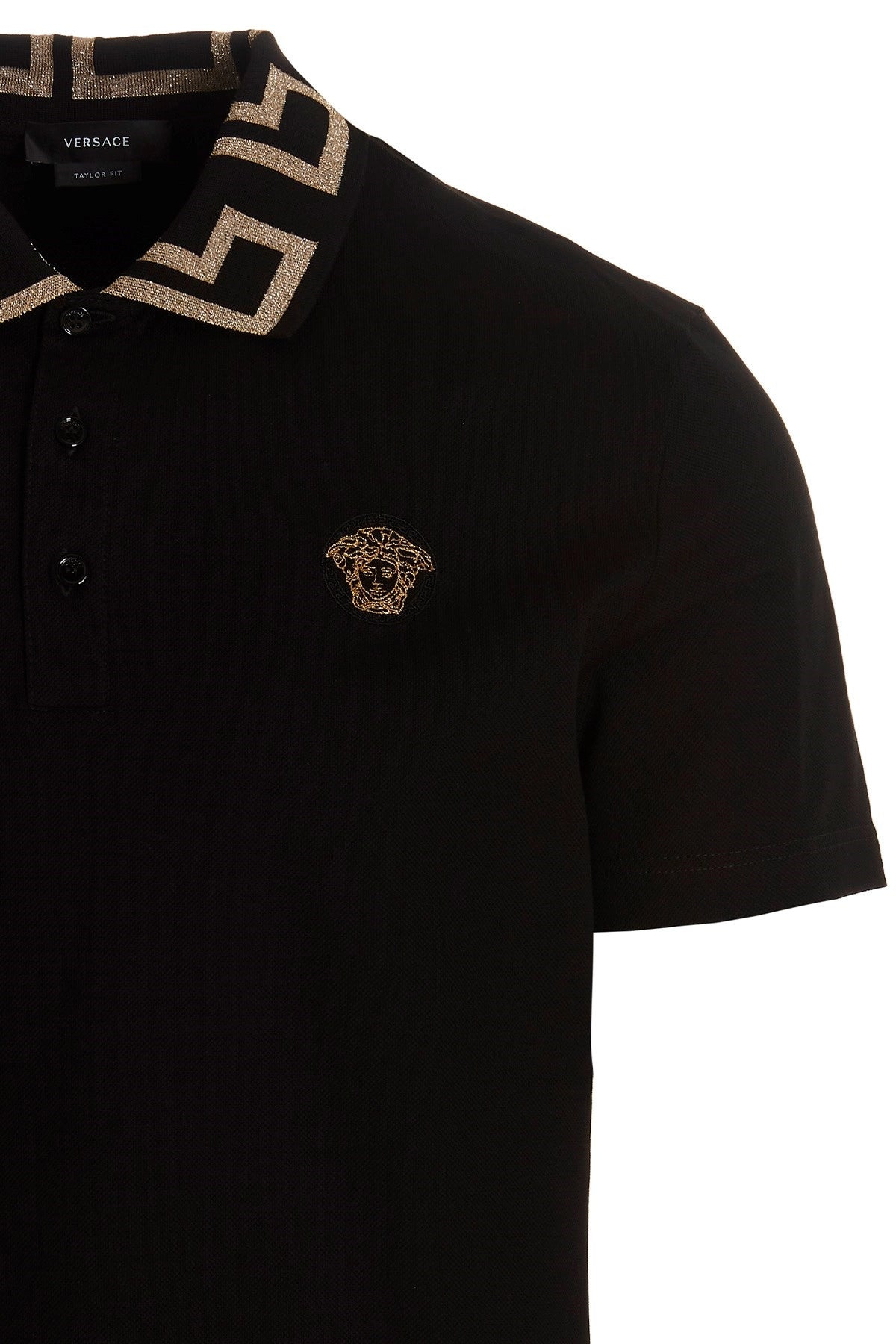 Versace Men 'Greca' Polo Shirt - 4
