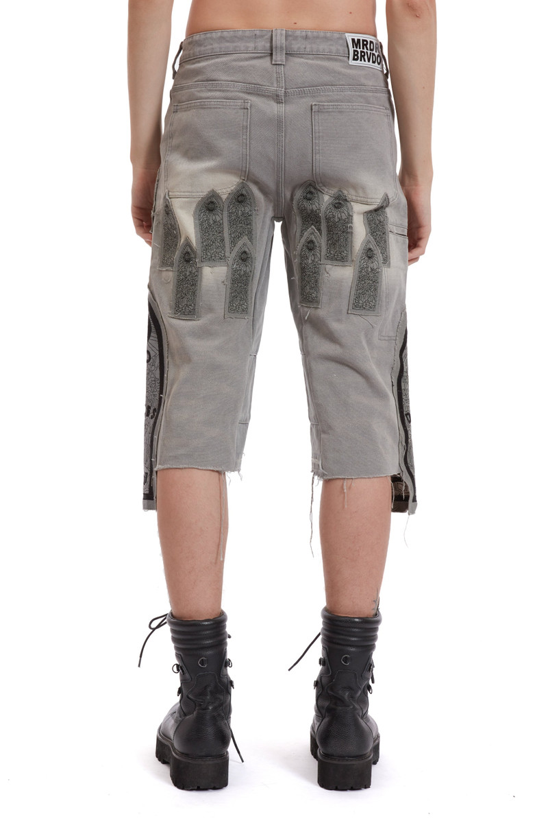 PATCH ARCHED CARPENTER SHORT 6