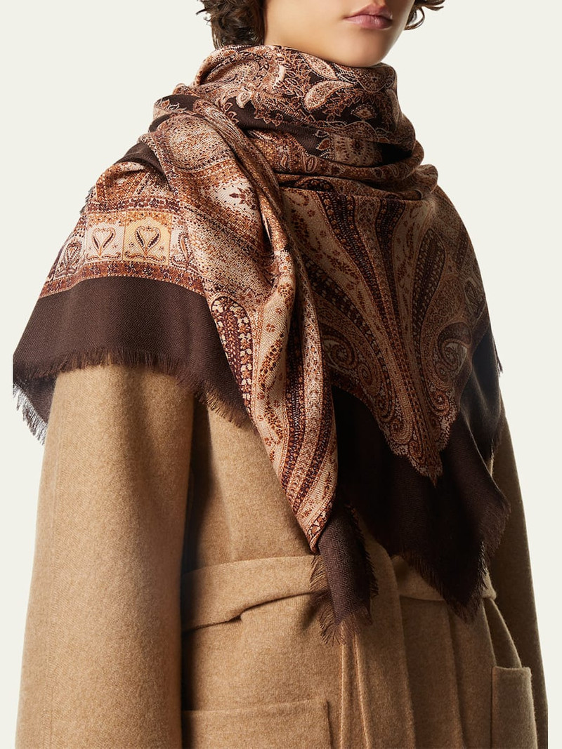 Loro Piana Chandani Cashmere and Silk Shawl outlook