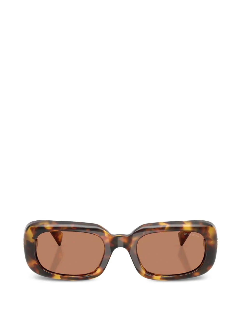 rectangle-frame sunglasses - 1