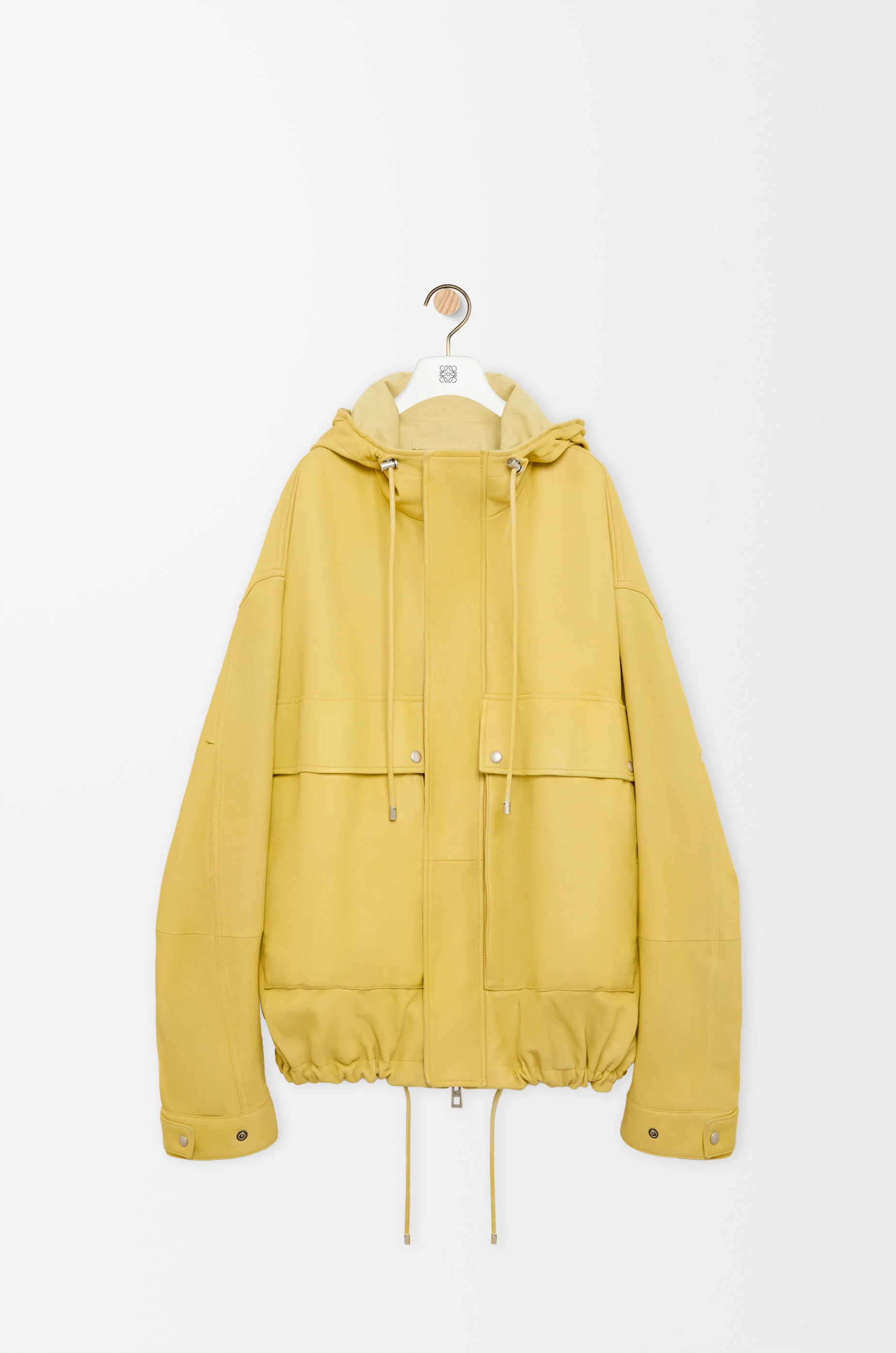 Short parka in nappa lambskin - 1