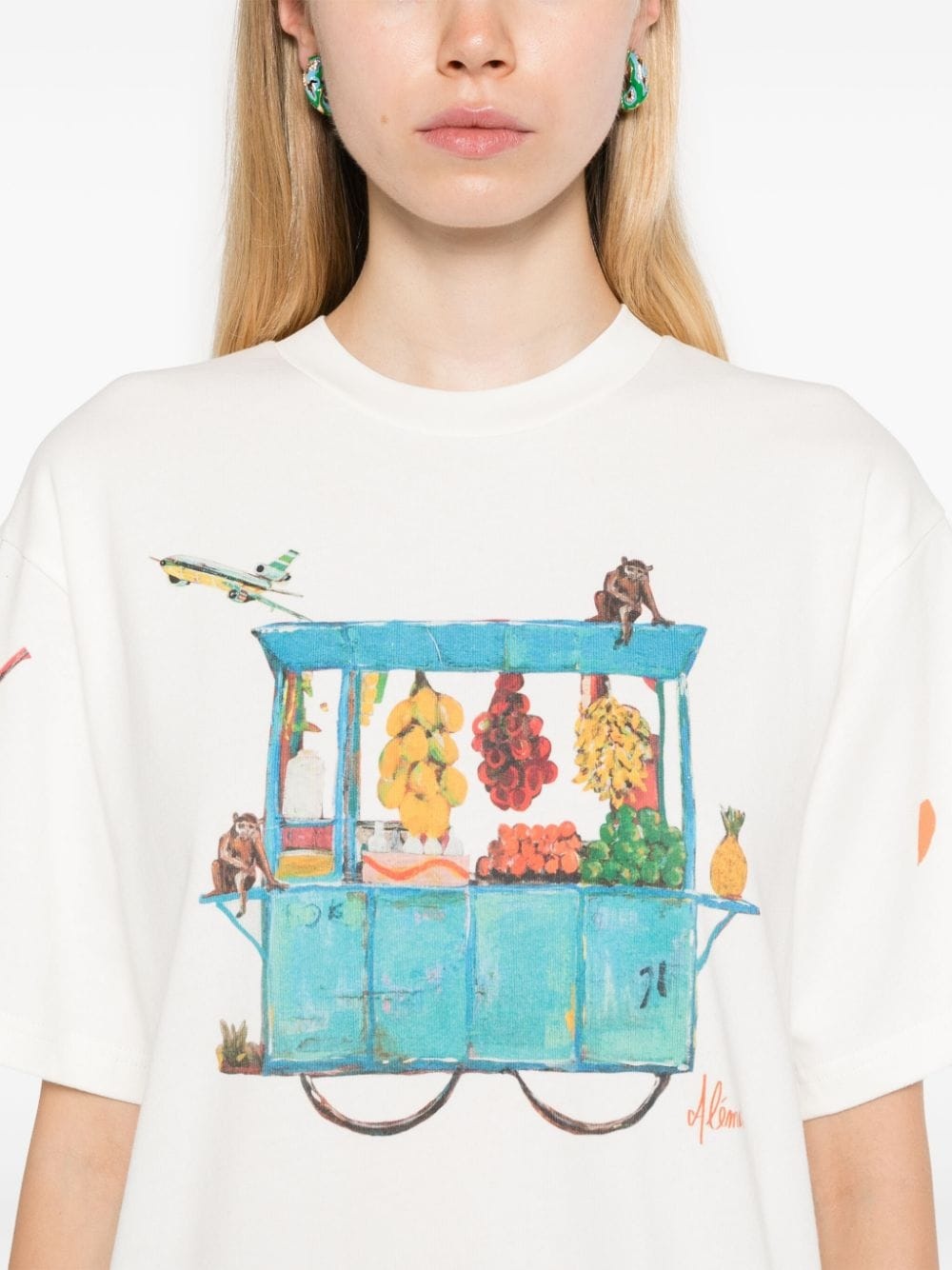 x Adam Lester Fruit Cart T-shirt - 5