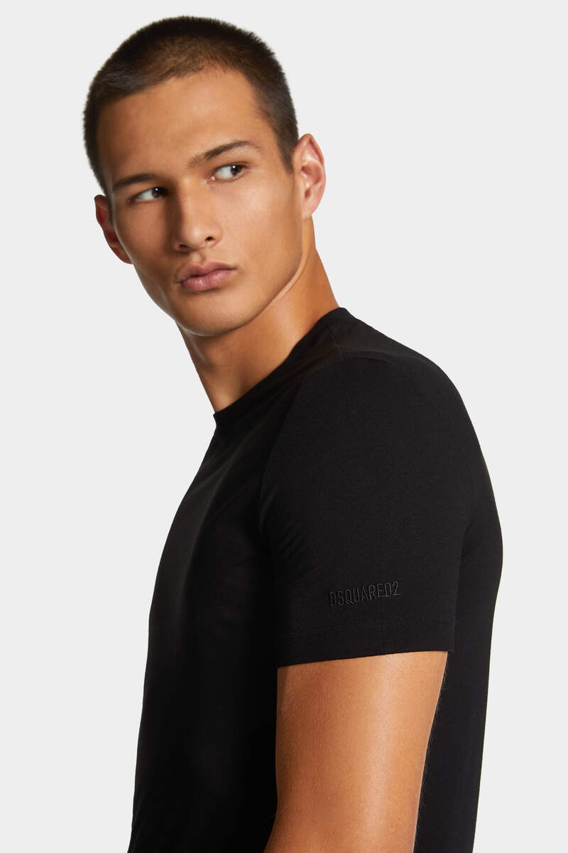DSQUARED2 EMBROIDERED LOGO T-SHIRT - 5
