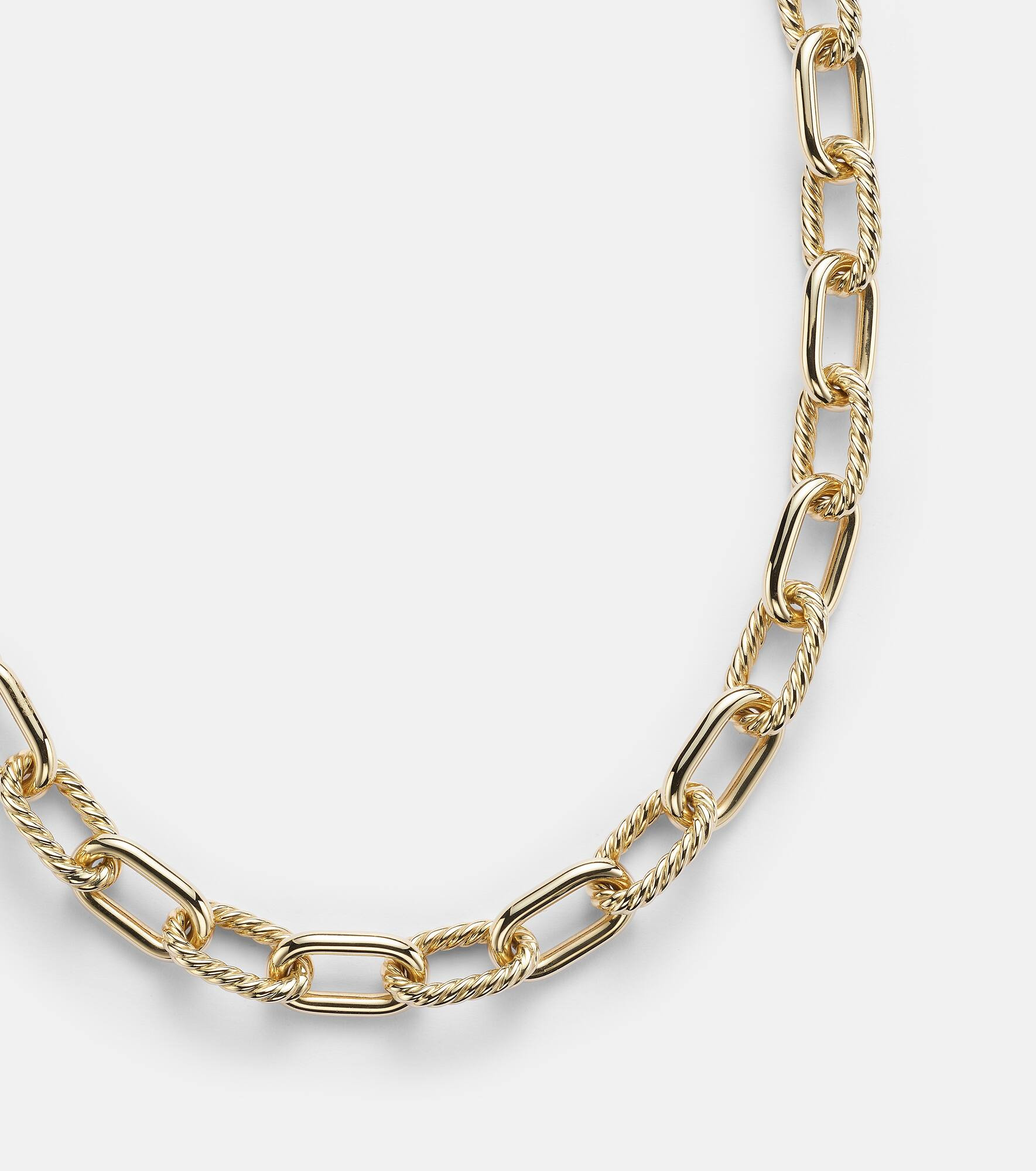 DY Madison® 18kt gold chain necklace - 4