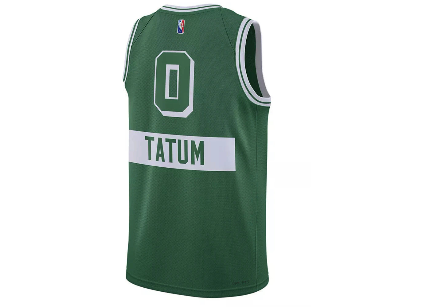 Nike Boston Celtics Jayson Tatum City Edition Swingman Jersey Green/White - 2
