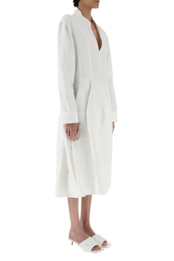 Bottega Veneta Bottega Veneta Woman White Viscose Blend