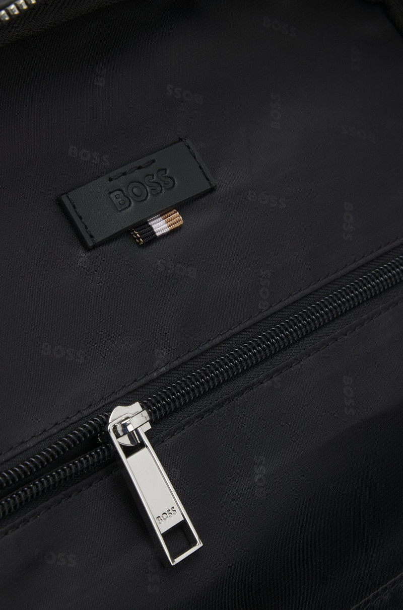 ITALIAN-LEATHER BACKPACK WITH ZIPPED SIDE POCKETS 4