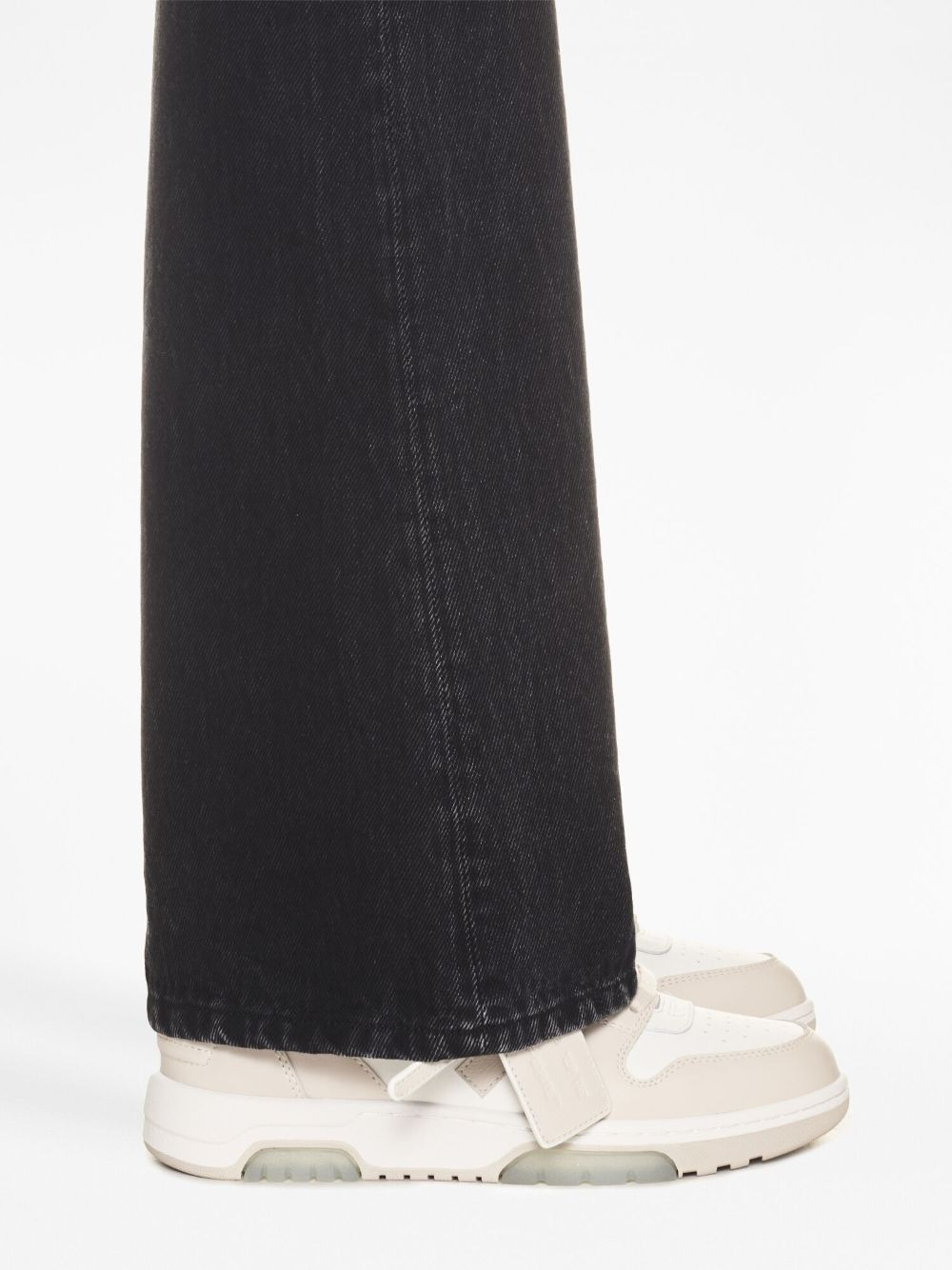 Off-White Women Out Of Office Leather Sneakers - 3