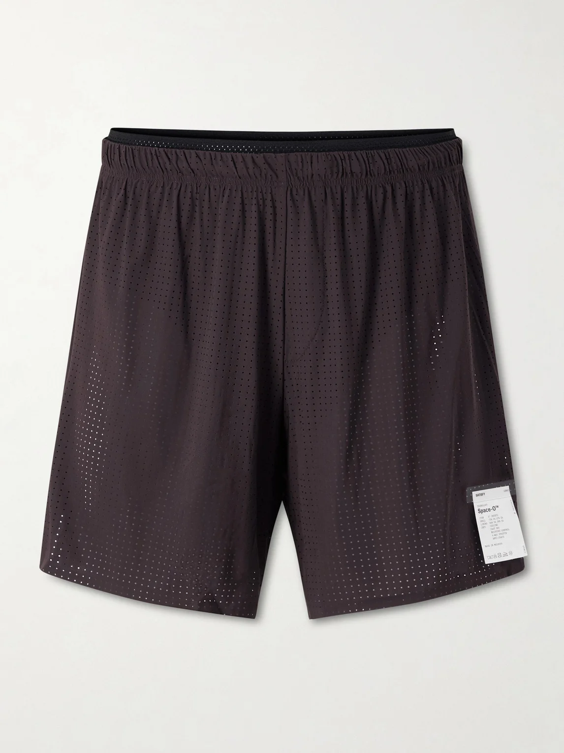 Straight-Leg Logo-Appliquéd 5" Space‑O™ Shorts - 1