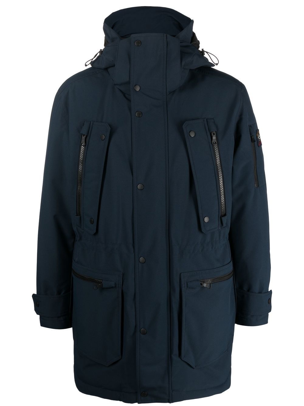 feather-down parka coat - 1