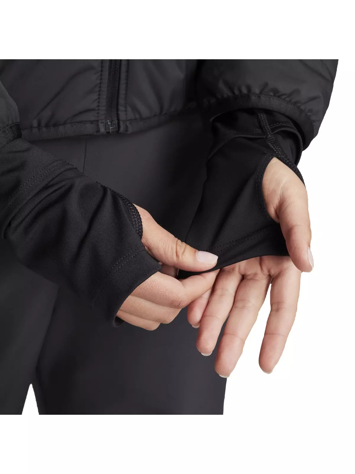 Women's Therma-FIT Swift Running Jacket -Black - 5