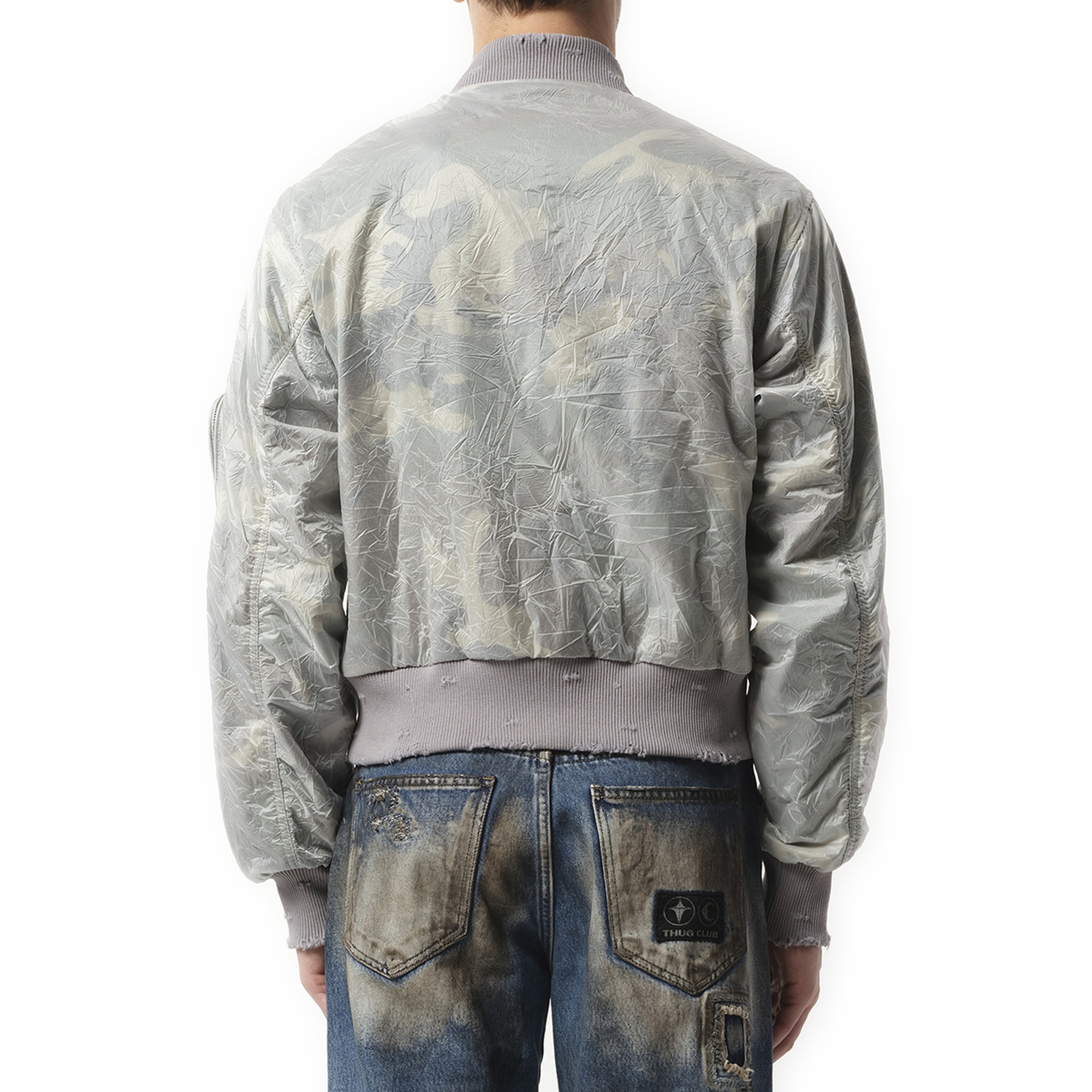 Clouded Tango Charlie Bomber in Multicolour - 6