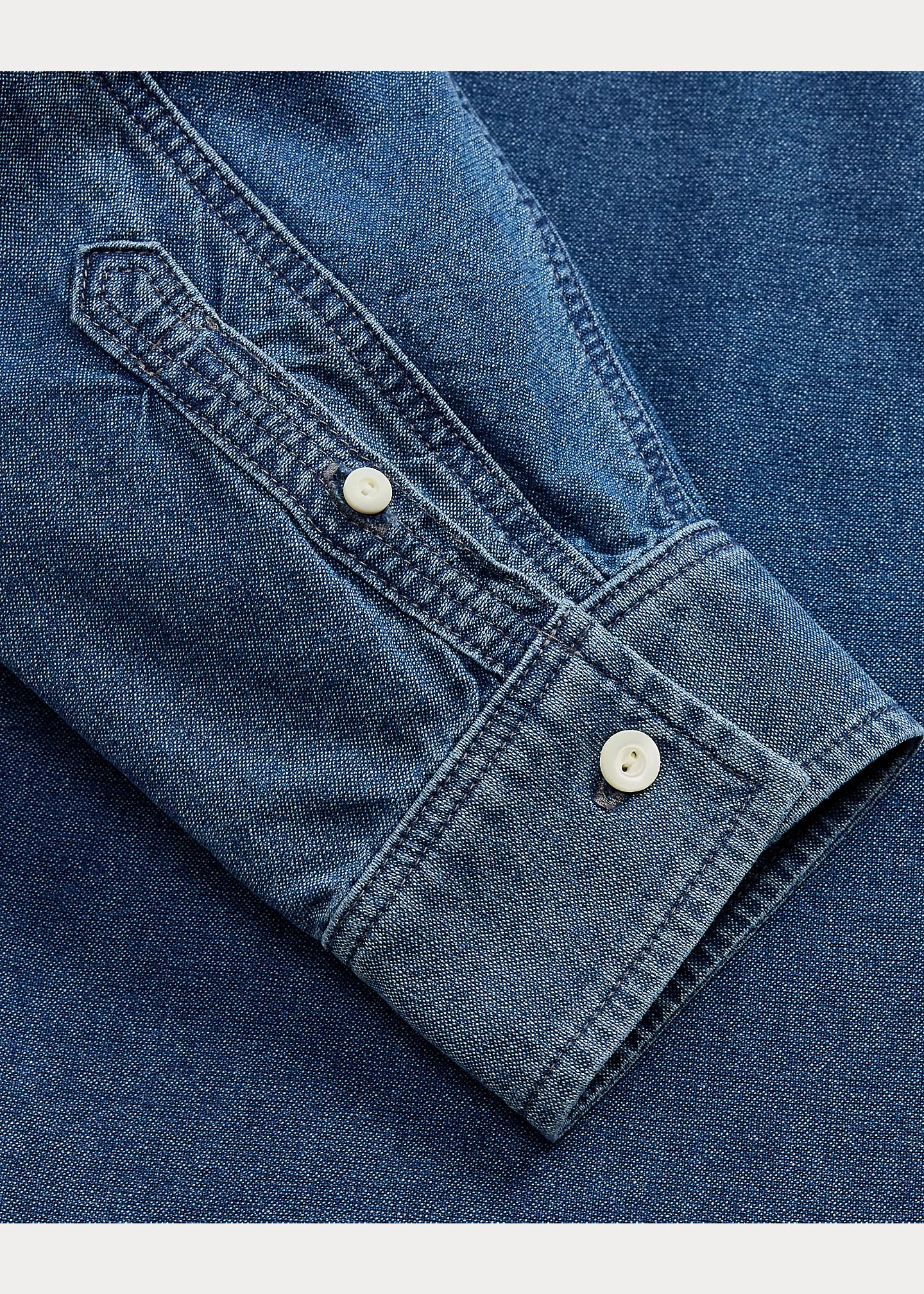 Indigo Oxford Workshirt - 6