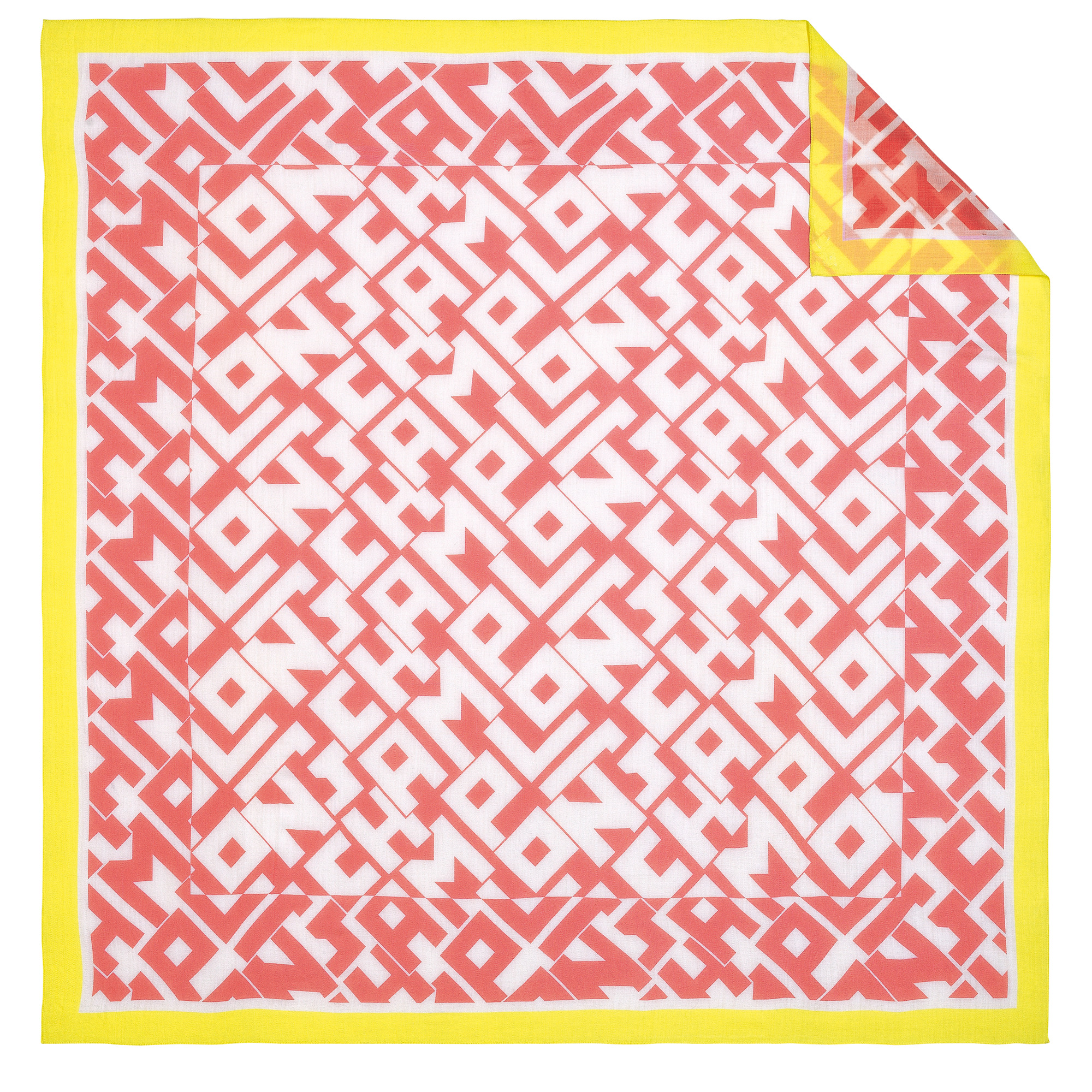 Le Pliage LGP recto verso Stole Yellow - OTHER - 1