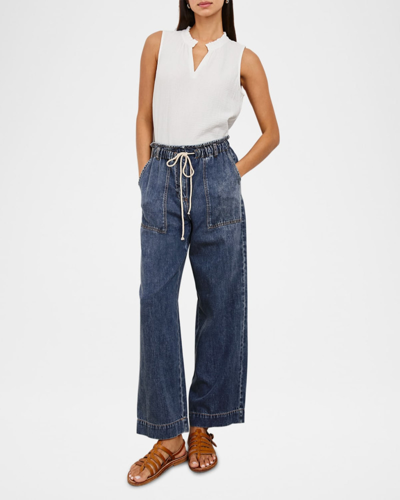 Rails Ryan Denim Drawstring Pants outlook