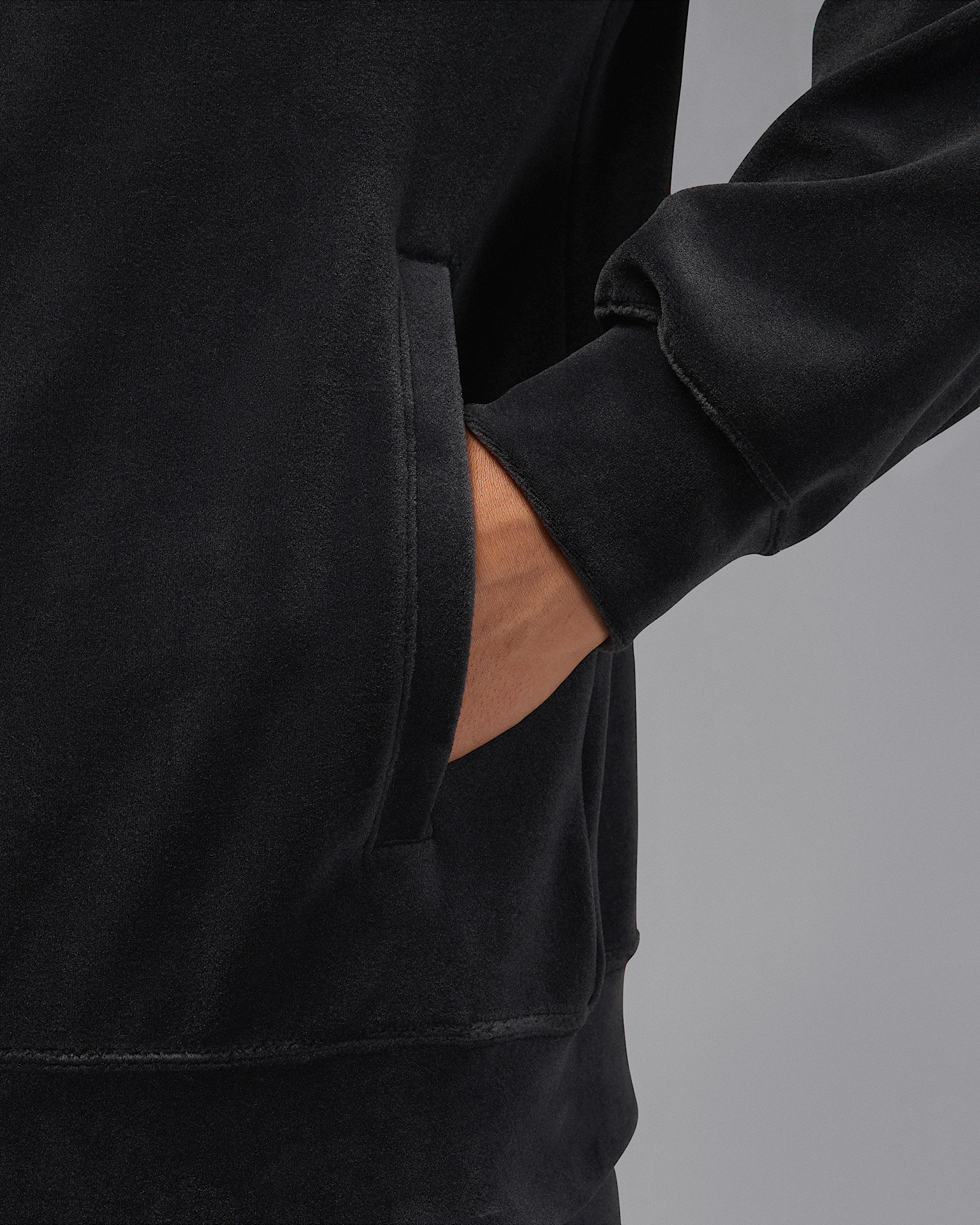 Jordan Brooklyn Men's Velour Track Jacket - 5