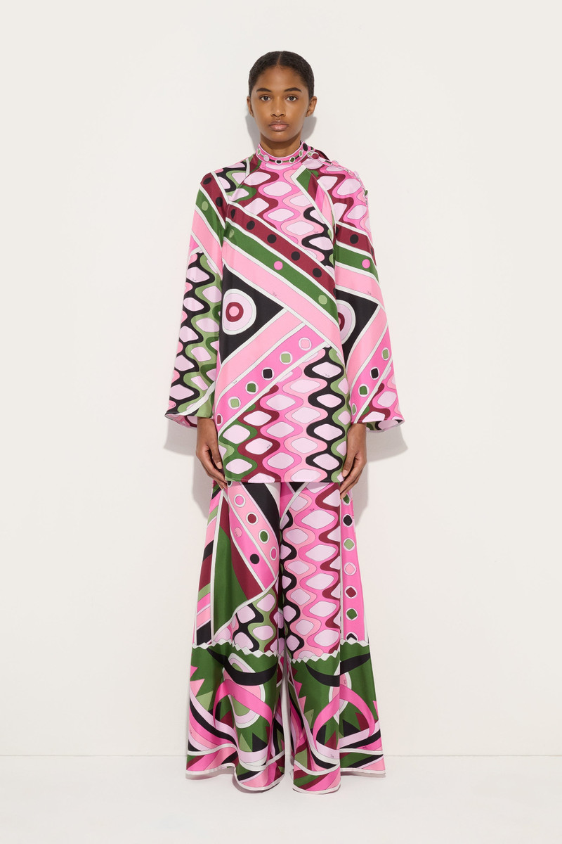 VIVARA PRINT SILK DRESS 3