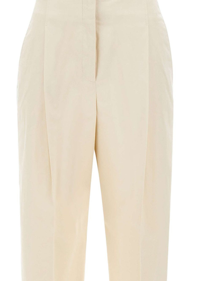 pleated straight trousers 3