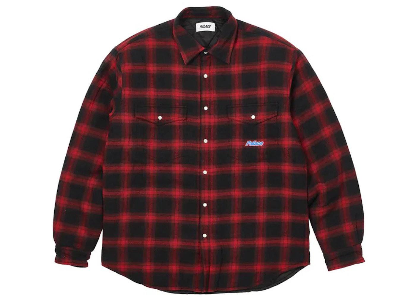 Palace Therma Yak Thinsulate Shirt Red - 1
