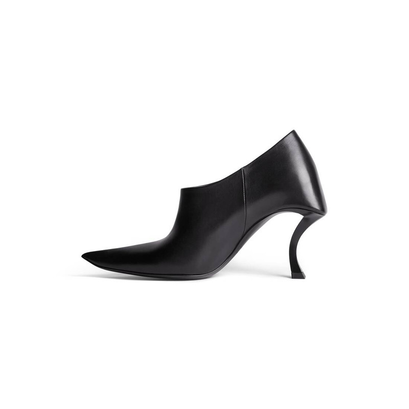 BALENCIAGA Women's Hourglass 100mm Pump in Black outlook