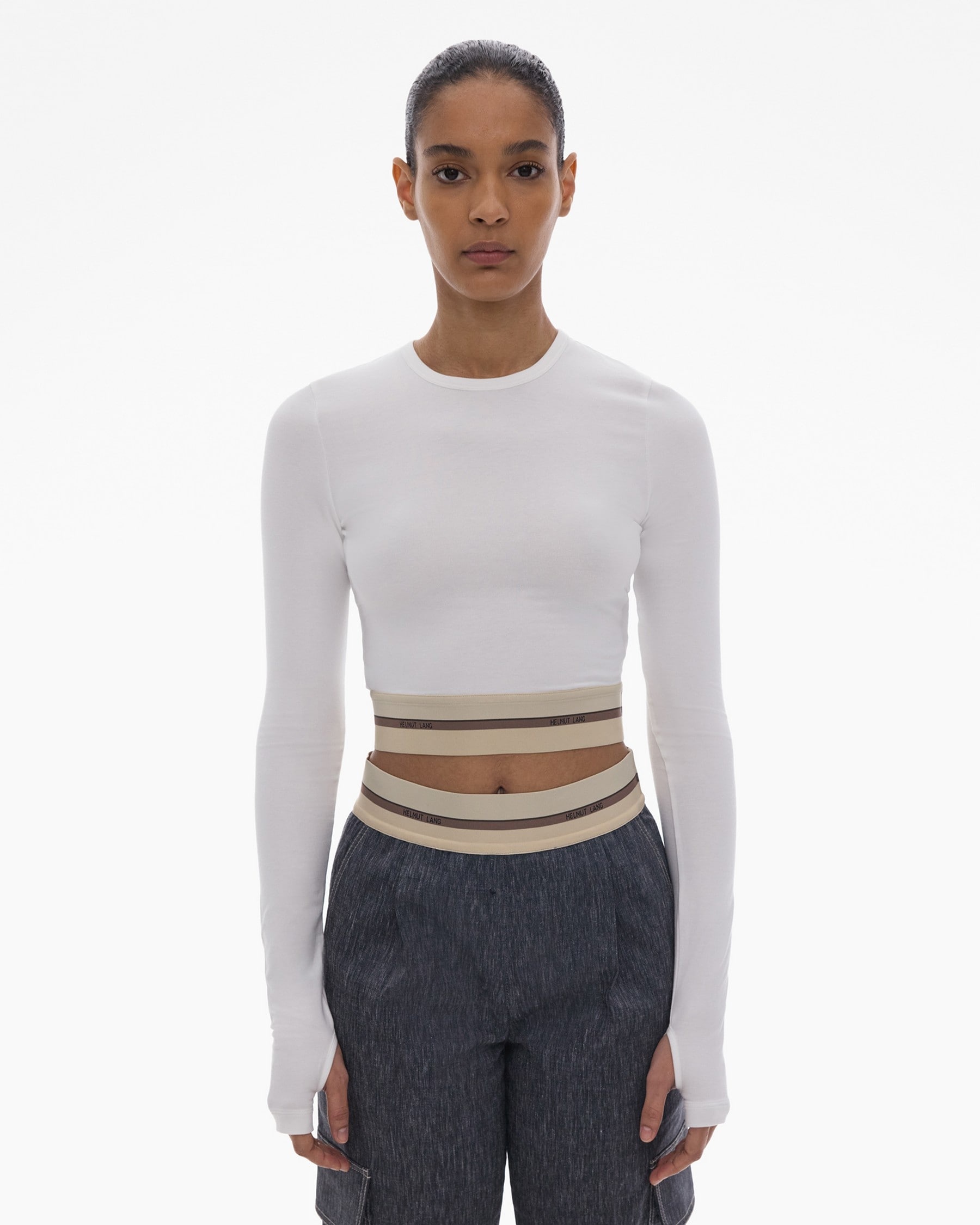 CROPPED LOGO BABY TEE - 3